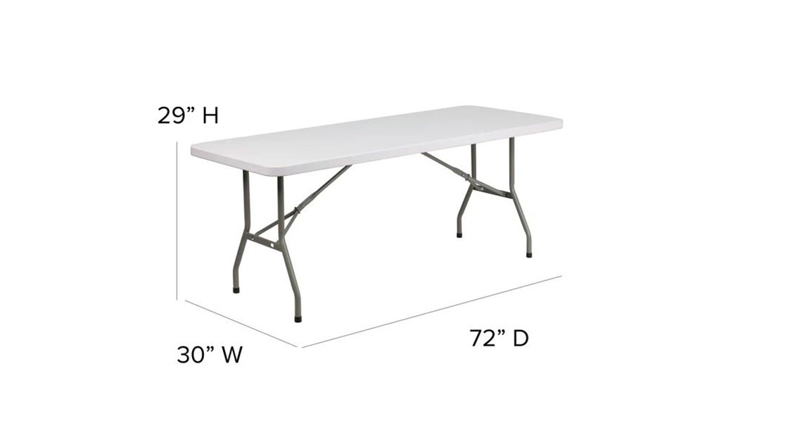 6 ft Rectangle Table